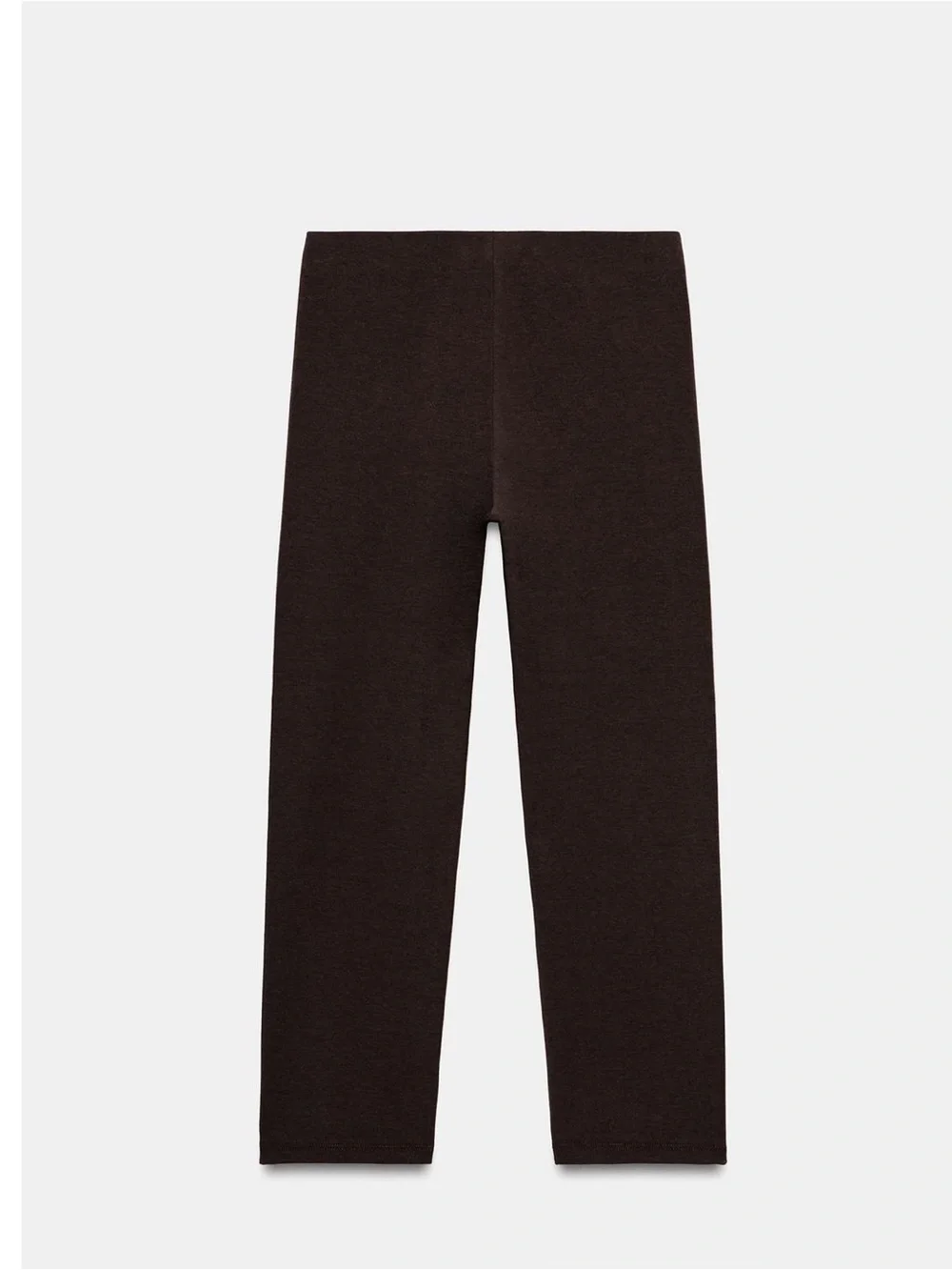Zara NWT brown Cropped Stretchy Capris
